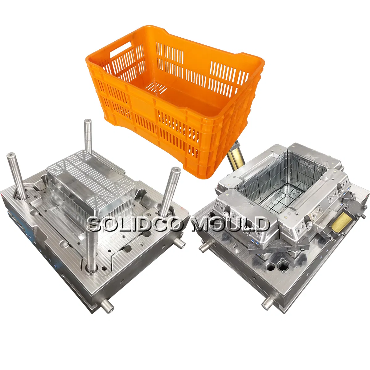 OEM Plastic Crate Mold Industrial Logistics Packaging Mould