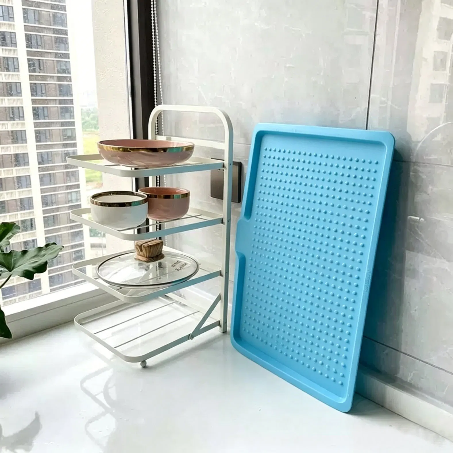 Plastic Water Filter Drain Tray Mold Kitchen Commodity Injection Mould Ready Mould