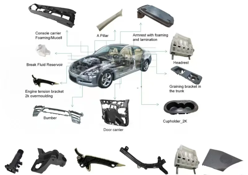 Technical Molding Display