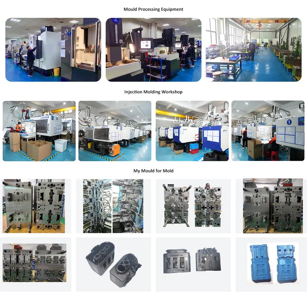 Custom All Sizes Industrial Plastic Handle Mold Packaging Handle Injection Mold