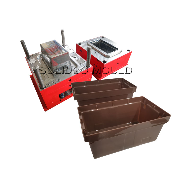OEM Plastic Crate Mold Industrial Logistics Packaging Mould