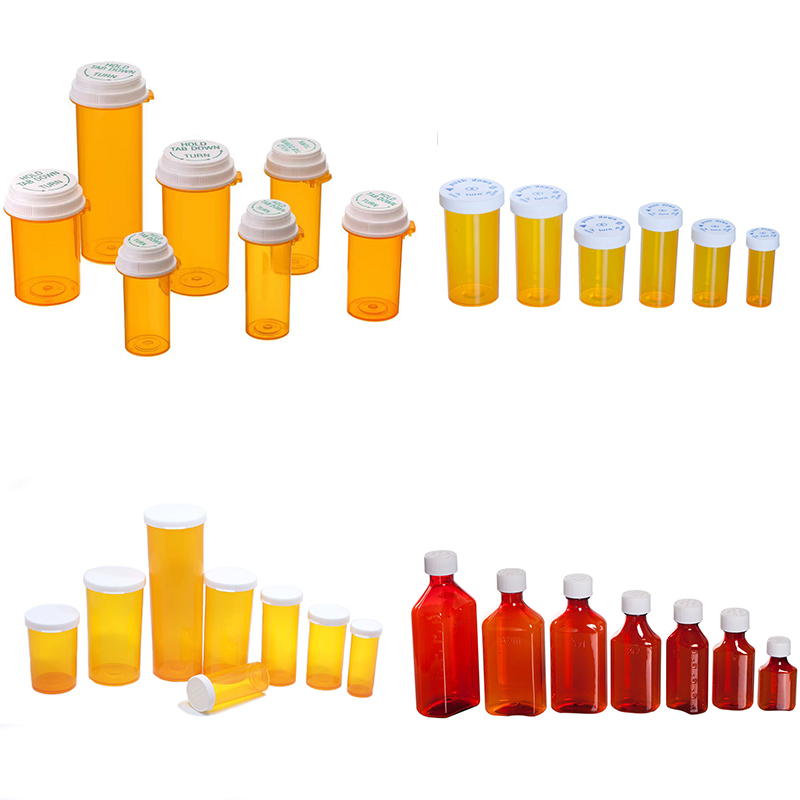Custom Colors Multi Use Medicine Storage Tube Pop Top Vials Mold