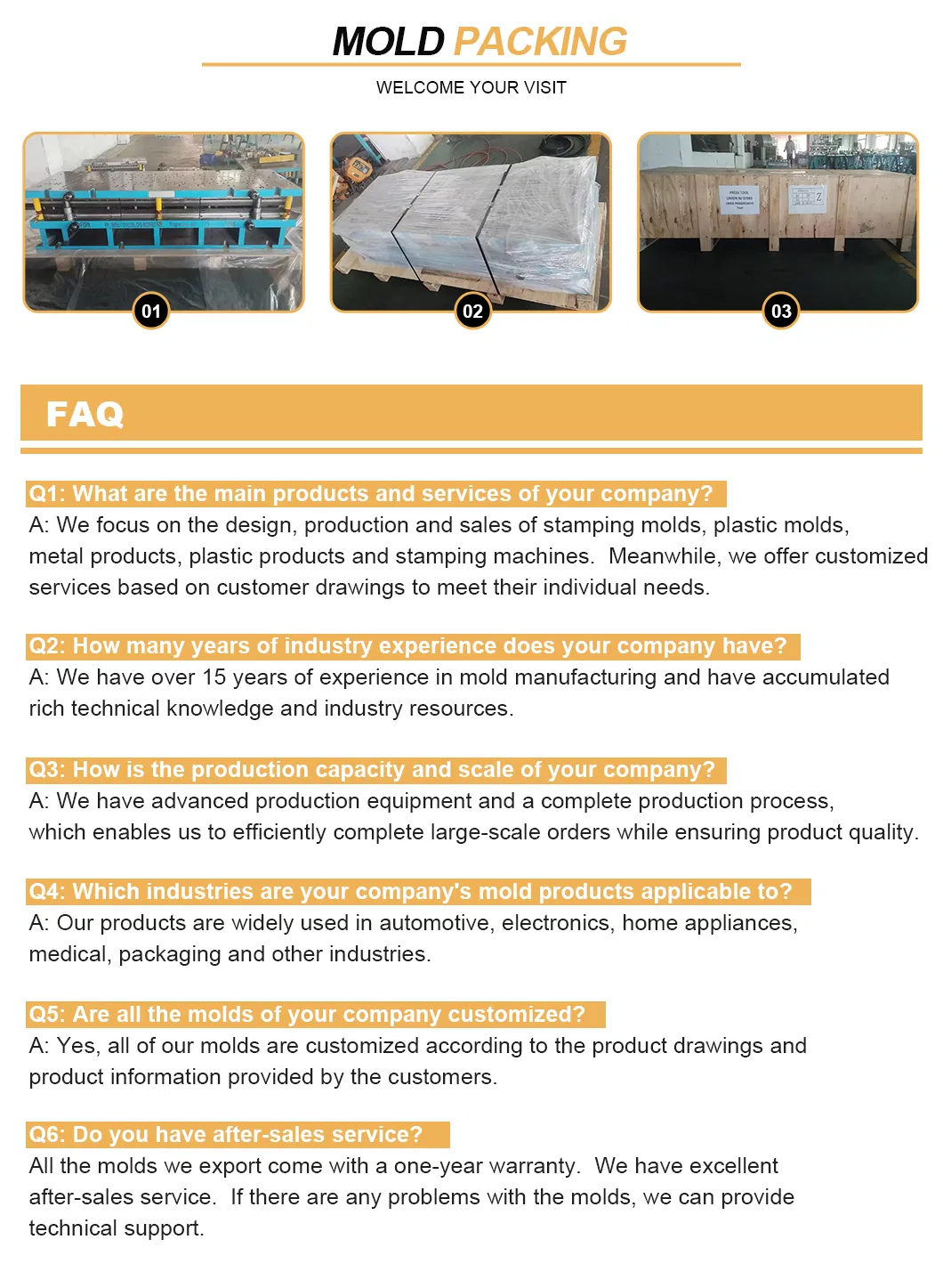 Packaging details