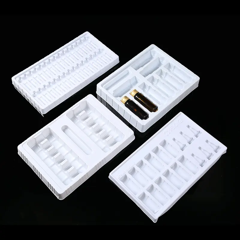 Custom Mold Medical Ampoule Vial Blister Plastic Tray