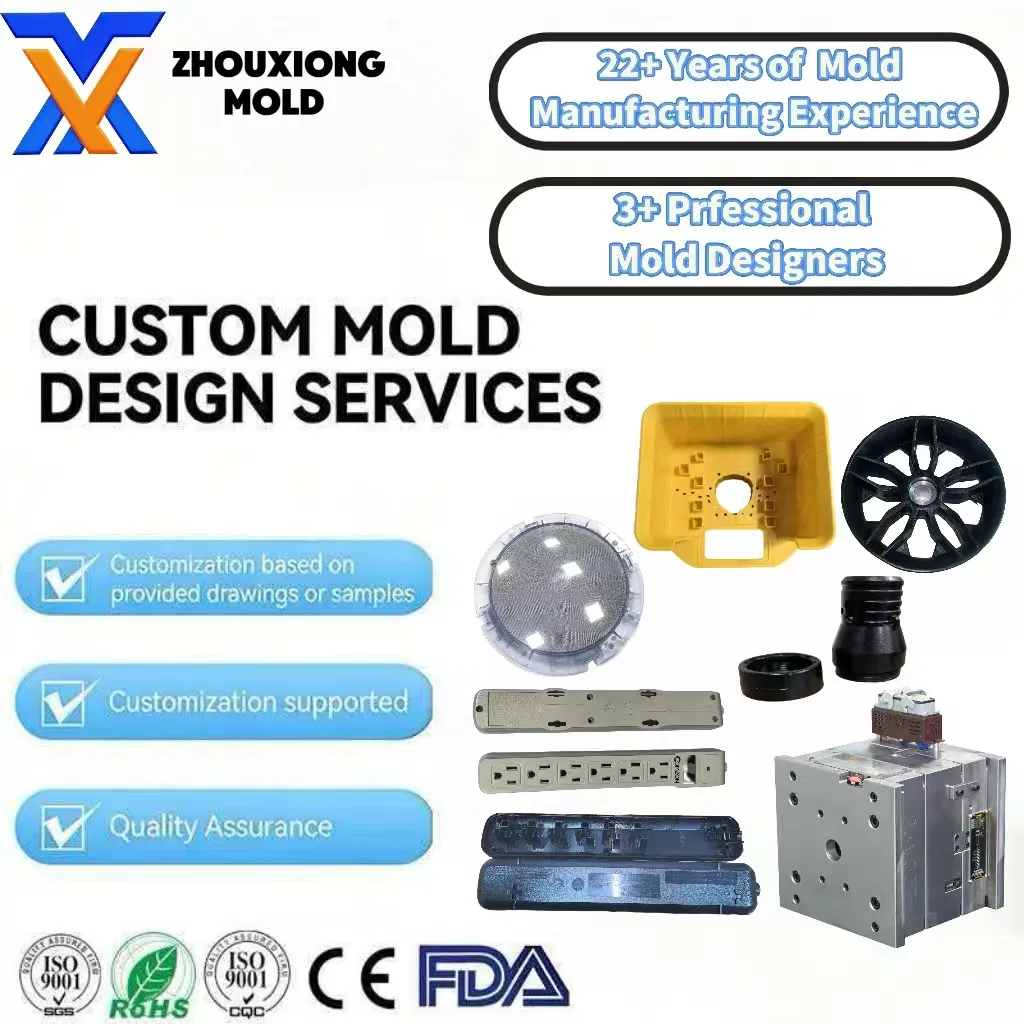 Polished Surface Customized Plastic Cover Tooling Injection Mould for Office Equipment Fittings with ISO Quality System Approval Injection Mould