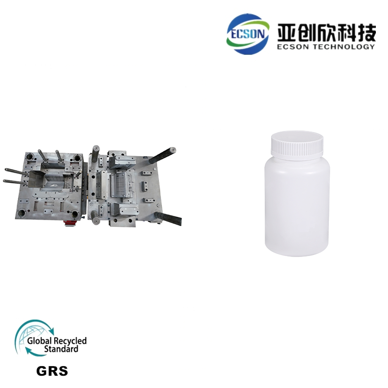 Food Grade Pharmaceutical Packaging Plastic Bottles Injection Molding Precision Cold Hot Runner Plastic Customized Molds CNC