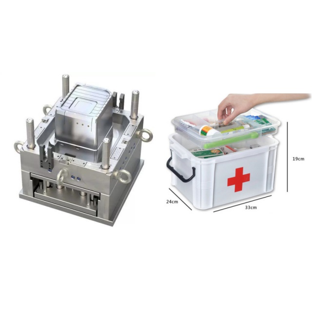 Supply Plastic Mould PP Medicine Box Mould Manufacturing Plastic Medical Box Injection Mould