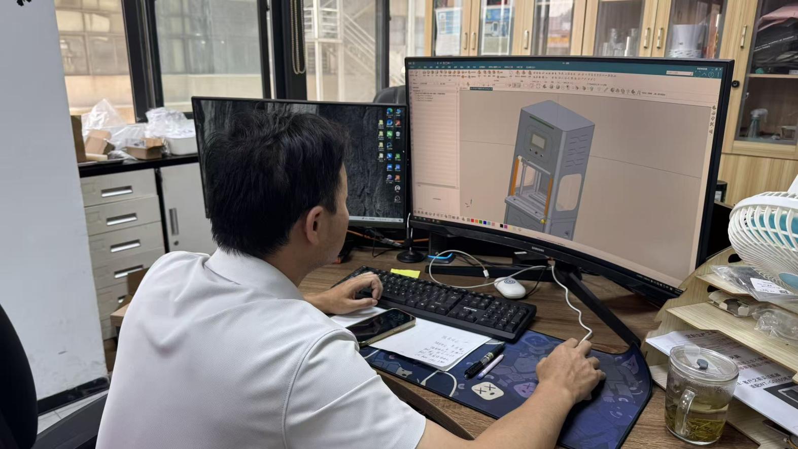 Research and development for precision mold design at Ohio Machinery