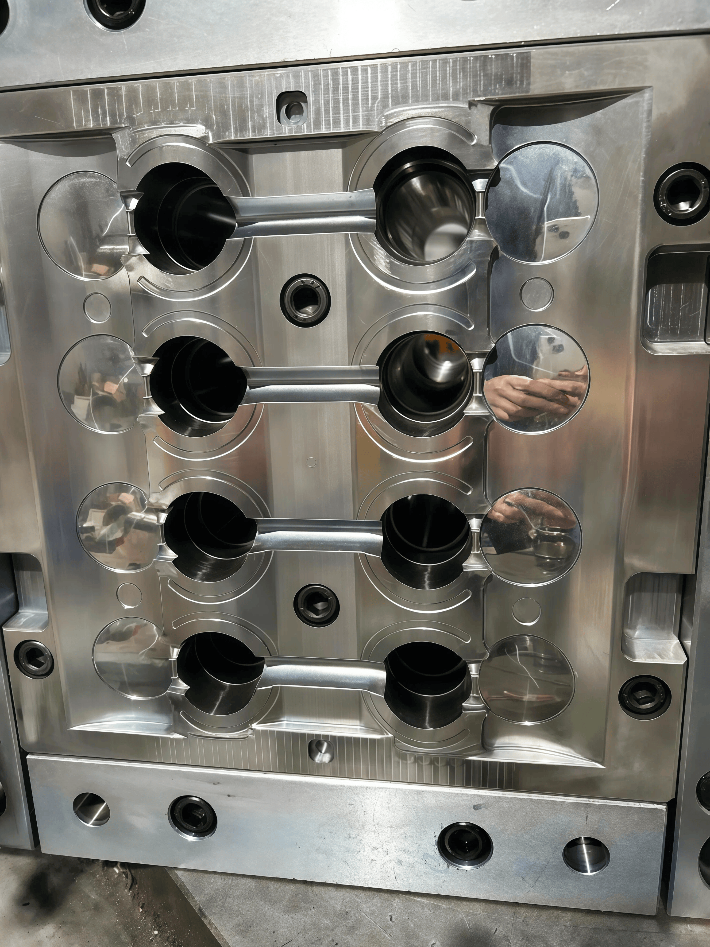 Cosmetic Packaging Flip Top Cap Mold Cream Lotion Bottle Cap Injection Mould Personal Care Cap Mold OEM