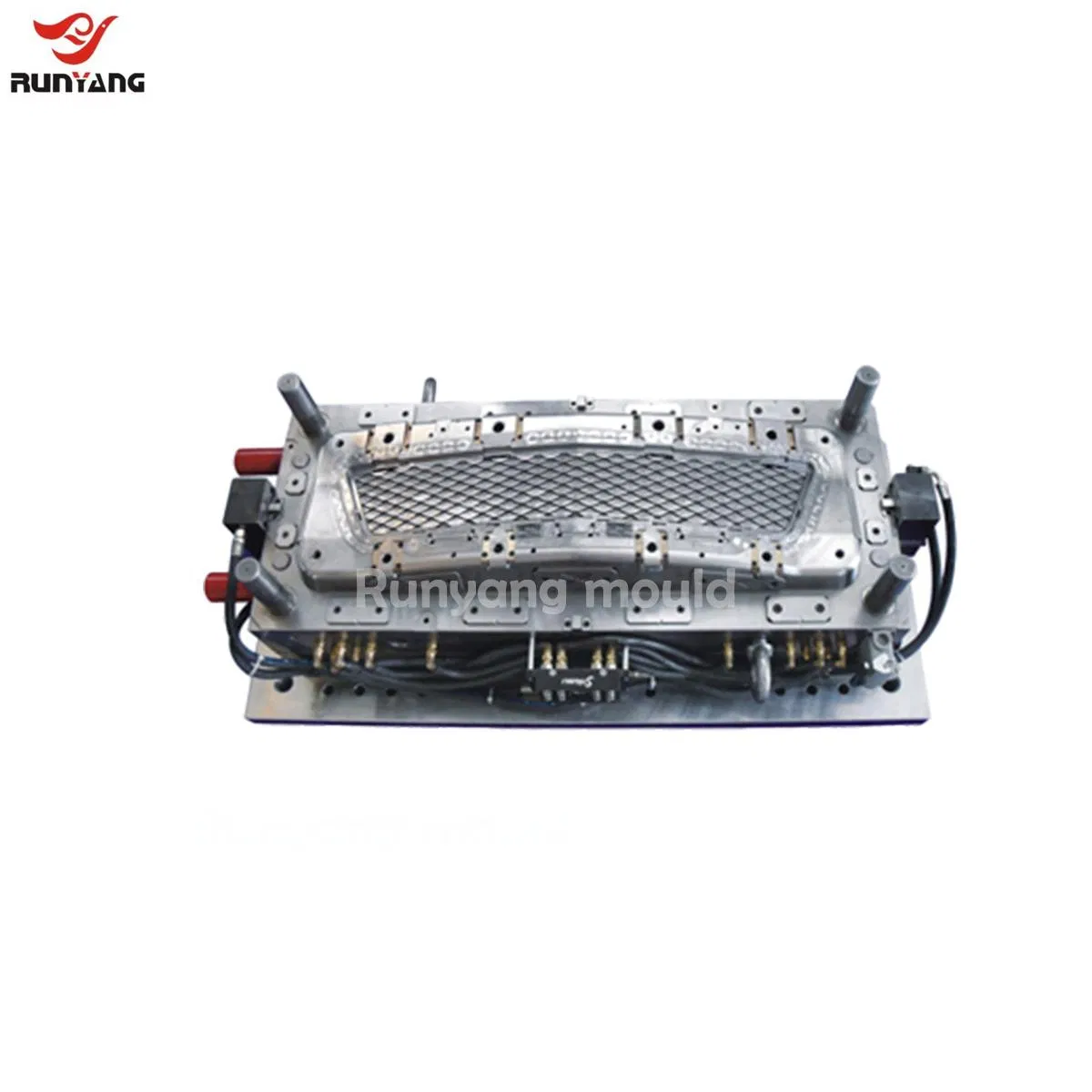 Taizhou Customized Car Parts Exterior Accessories Front Bumper Automotive Grille Mold ABS Material OEM Plastic Injection Grille Mould