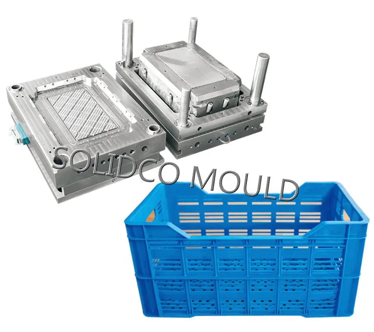 OEM Plastic Crate Mold Industrial Logistics Packaging Mould