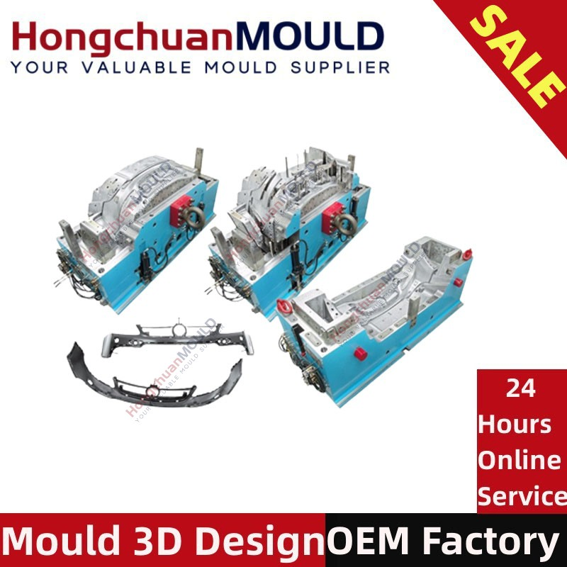 Automotive Exterior Parts Mould for Car Bumper Grille Injection Molds