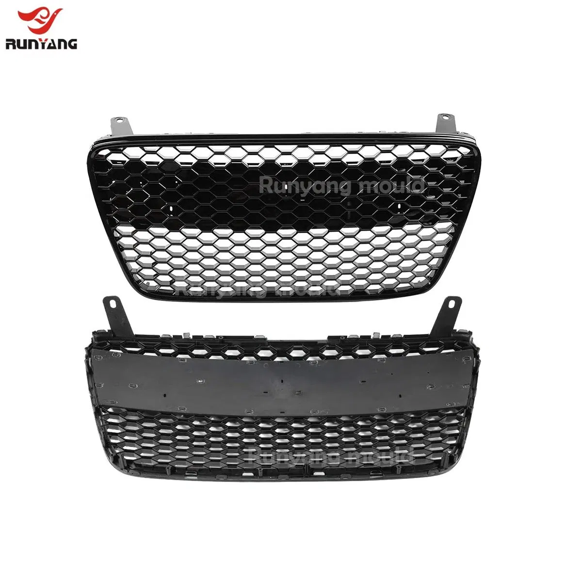 Taizhou Customized Plastic Car Parts Exterior Accessories Front Bumper Grille Mould Automotive Plastic Injection Grill Mold Front Grille Mould