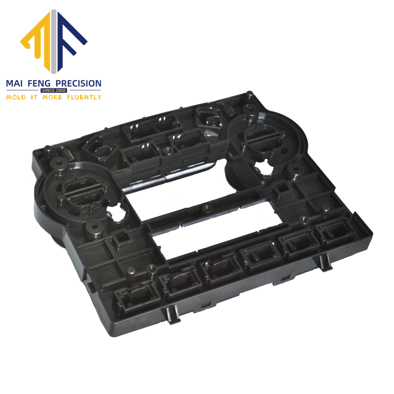 Auto Interior Trim Injection Molding Automotive Center Console Navigation Frame Mold Design
