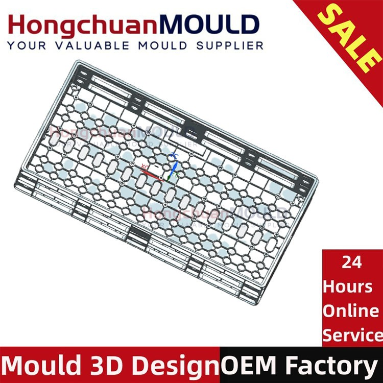 Plastic New Energy Industrial Battery Packaging Crate Box Tray Injection Mould