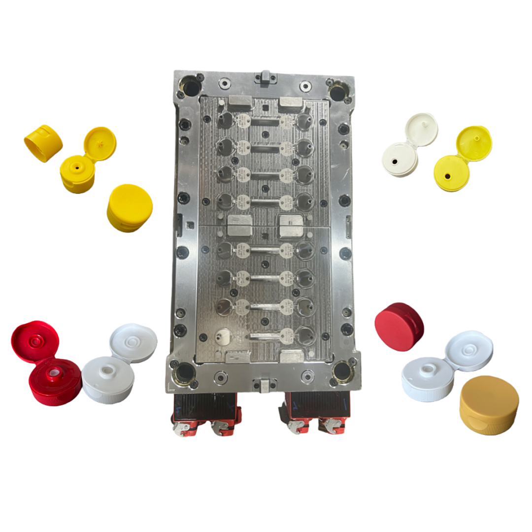 Cosmetic Packaging Flip Top Cap Mold Cream Lotion Bottle Cap Injection Mould Personal Care Cap Mold OEM