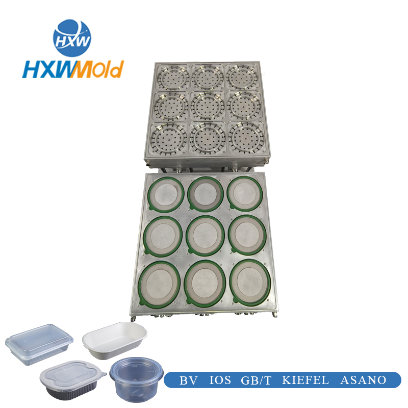 Eco-friendly High Transparency Aluminum CNC Machined Blister Thermoforming Mold 0.02-0.05mm Tolerance for Food Medical Packaging