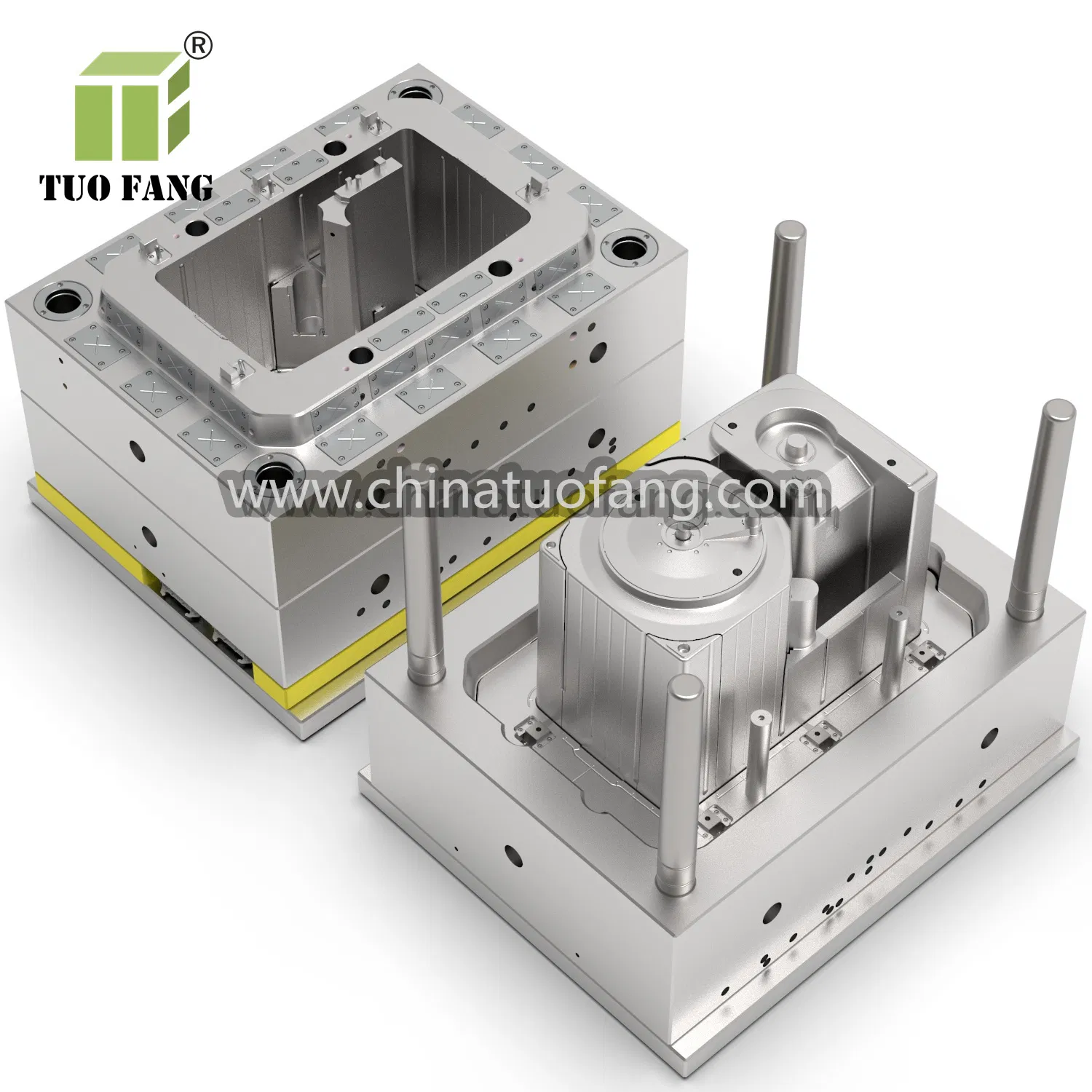 Plastic Injection Mould for Washing Machine Cover Plastic Auto Mould Home Appliance Mold