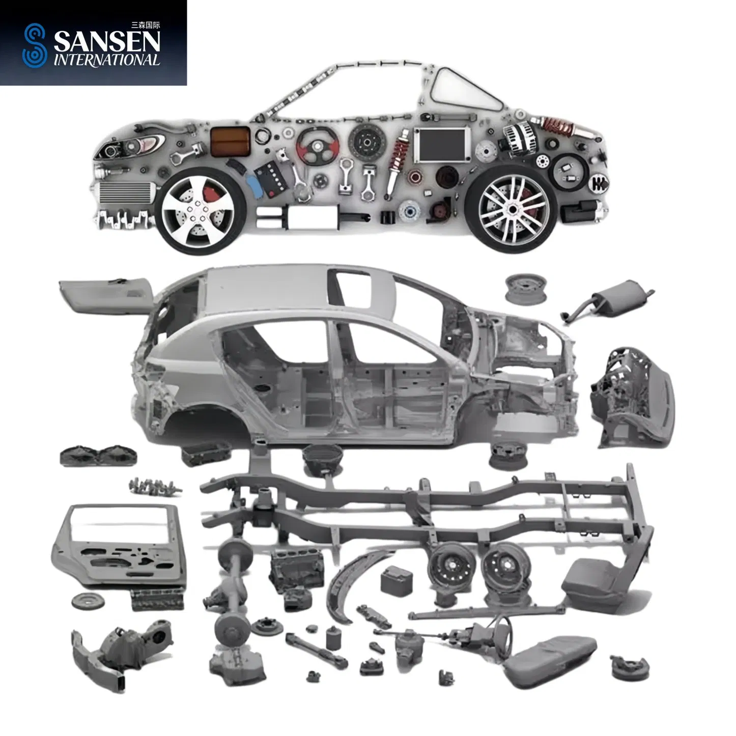 Automotive Injection Mold Specialized in Headlight, Taillight, Fender, Engine Cover, Interior &amp; Exterior Trim, Center Console, Air Vent Mold
