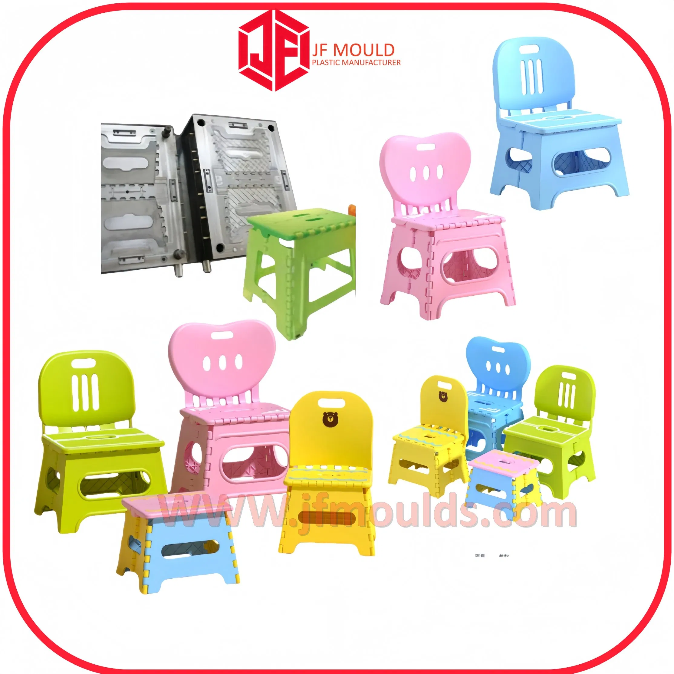 High Precision Creative Bench Injection Mould Integrated Molding Non-Slip Wear-Resistant Factory Direct Sales