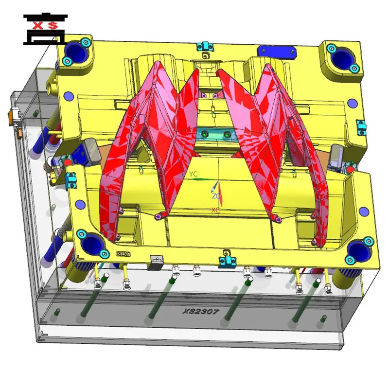 Mould 3D Drawing