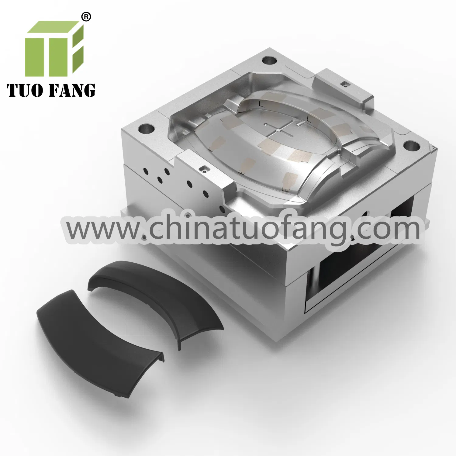 Automotive Exterior Plastic Parts Injection Mould for Bumper Side Part Tool