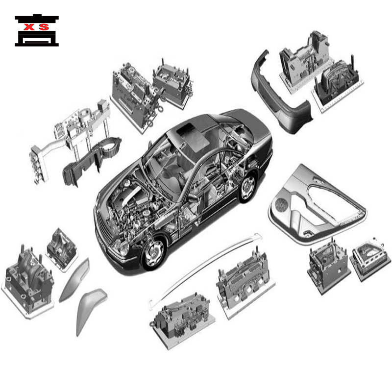 Plastic Injection Automotive Door Trim Interior Exterior Part OEM Mould