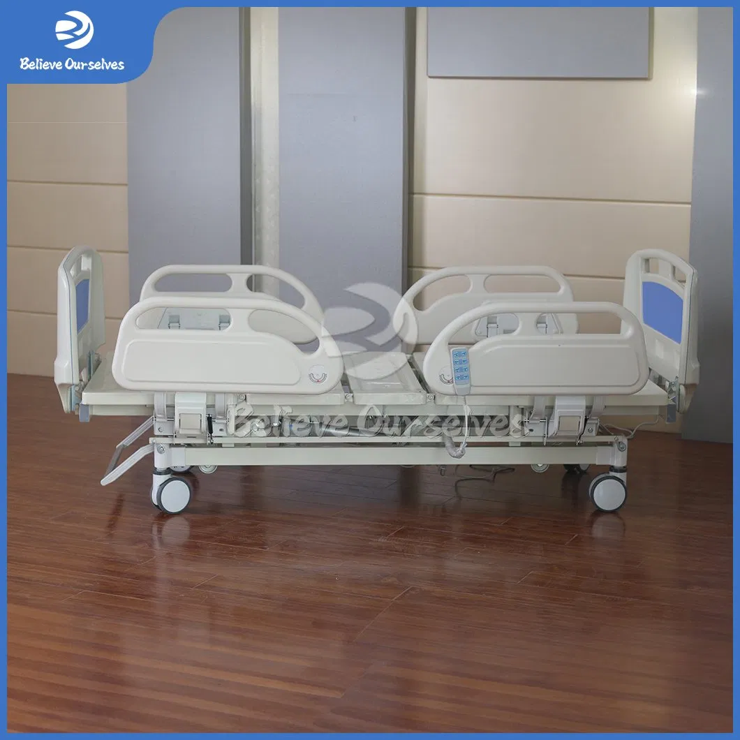Hospital Bed Hr-D09 Leg Lift Function Medical Electric Camas De Hospital