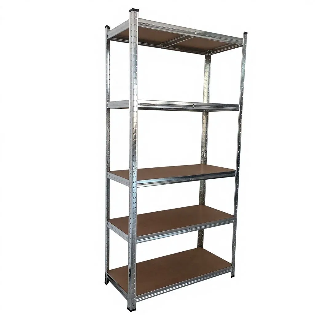 Super Cheap Light Duty Garage Storage Angle Iron Galvanized Shelving Estanteria Metalica Estantes Metalicos