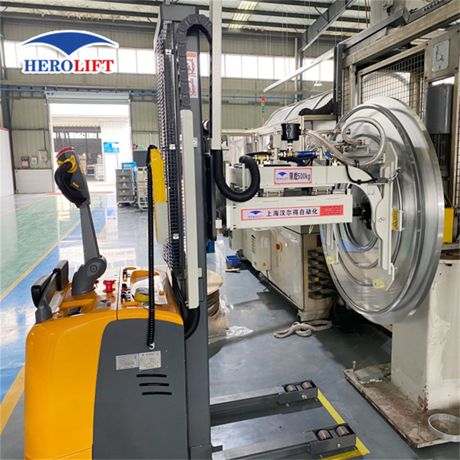 Factory Price Coil Roll Material Handling Equipment 500kg Stacker with Vacuum Lifting Systems