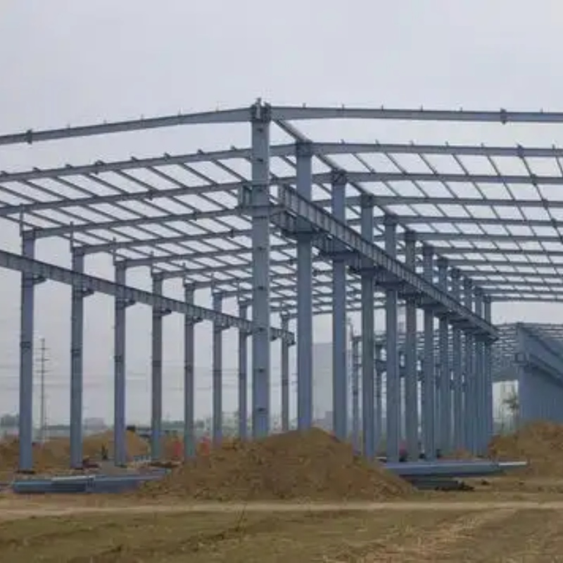 Q235B/Q355b/Galvanized Alloy Steel Steel Structure Agricultural Greenhouse Frame Planting Greenhouse Anti-Corrosion and Easy Maintenance