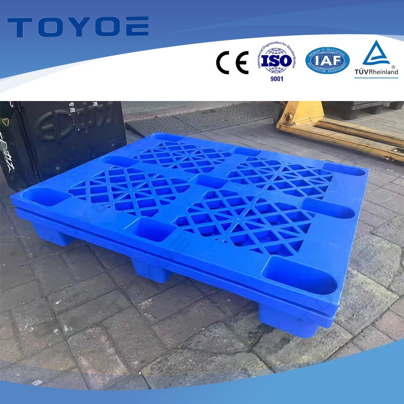 Stackable Space-Saving Iron Rice Mill Garbage Bin Plastic Pallet for Efficient Factory Warehouse Storage