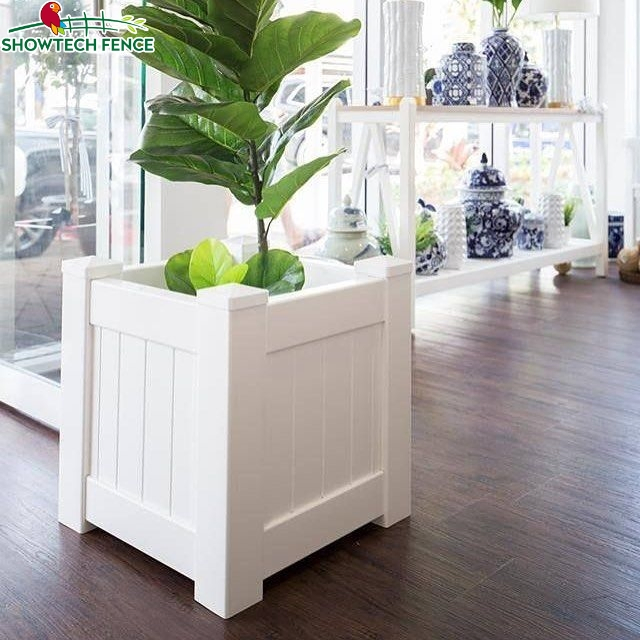 Eco Friendly PVC Vinyl Planter Box with Trill