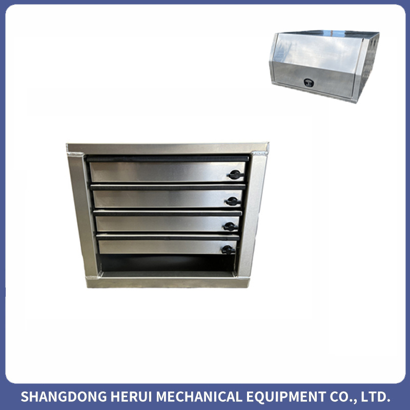 800mm Truck Camper Aluminum Ute Canopy/Dog Box Cage Tool Box with