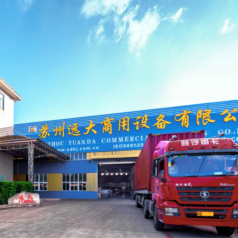 Warehouse Steel Safety Rolling Mobile Platform Ladder with Handrails