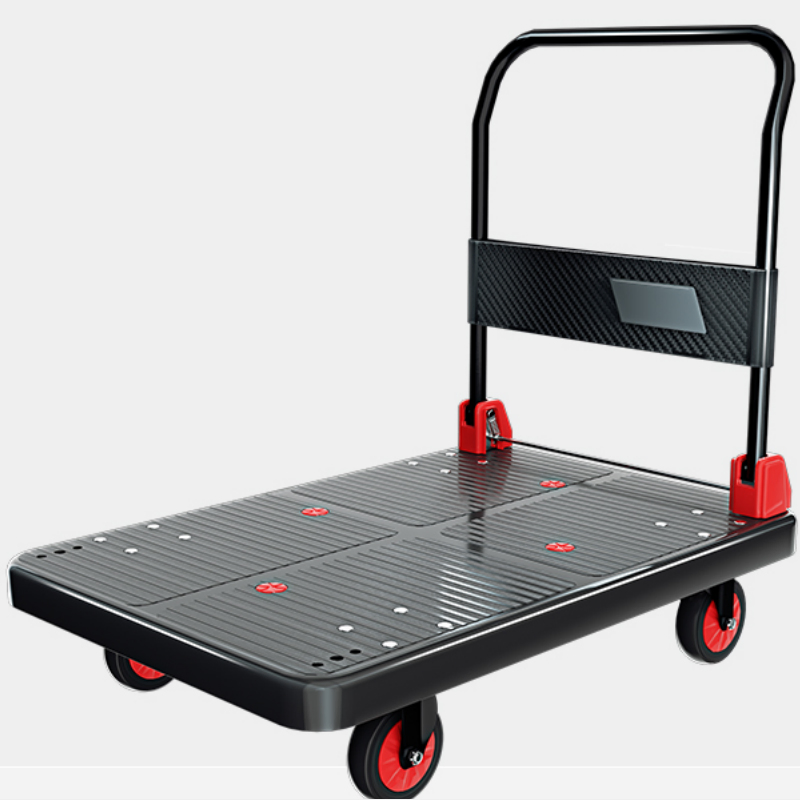 Steel Rubber Nylon Polyurethane Mobile Hand Platform shopping Medical Assembly Transport Trolley