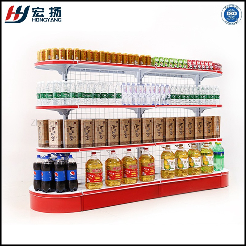 Through The Column Shelf Warehouse Multi-Layer Storage Warehouse Household Balcony Floor Shelf Supermarket Display Rack Iron Shelf