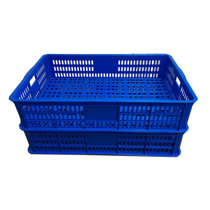 Foldable Crate Plastic Folding Basket Turnover Basket Warehouse Storage Box