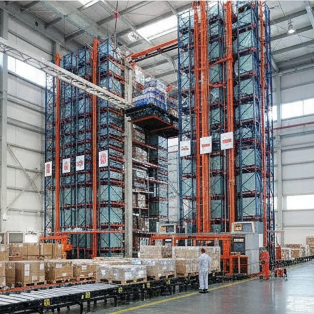 Advanced Automated Storage Rack System for Efficient Warehousing