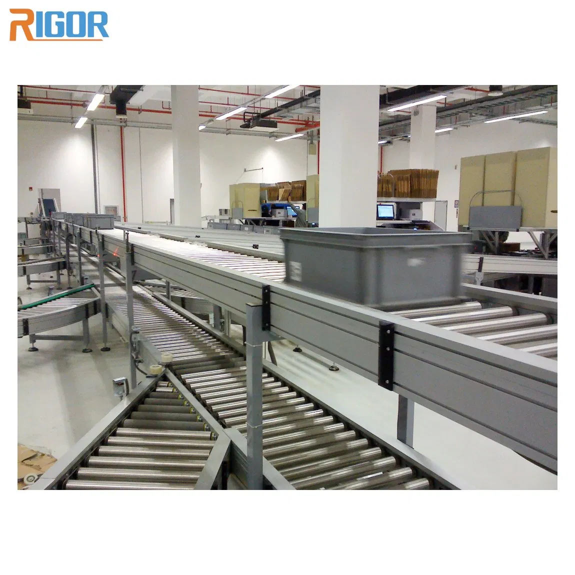 Efficient Light Duty Conveyor System for Warehouse Automation