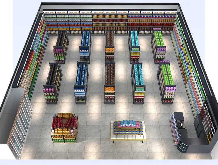 Convenience Store Shelves