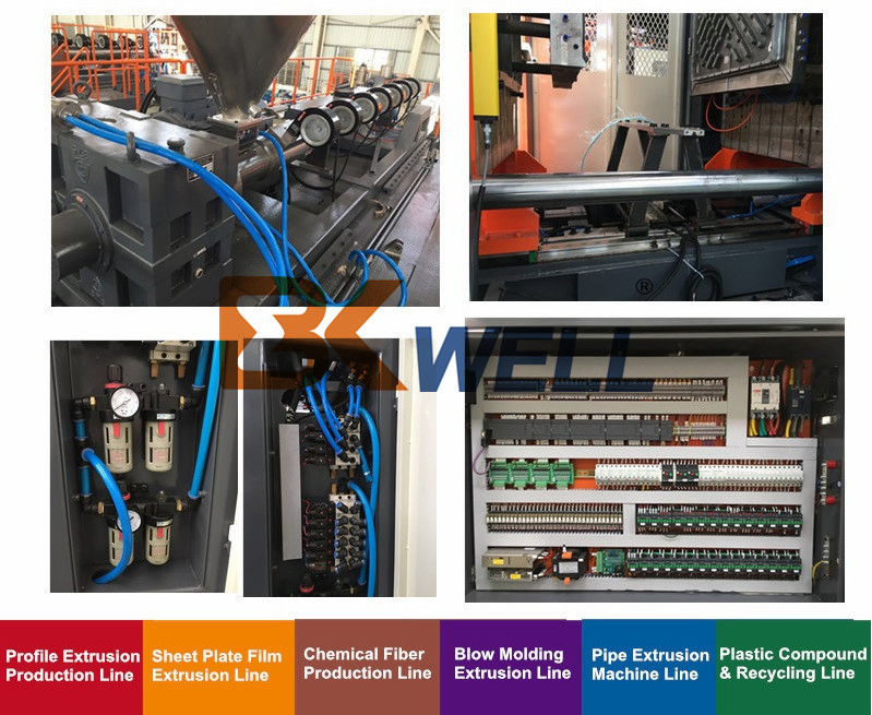 PE Plastic Traffic Safety Road Pyramid Insulation Logistics Barrel Blow Molding Machine