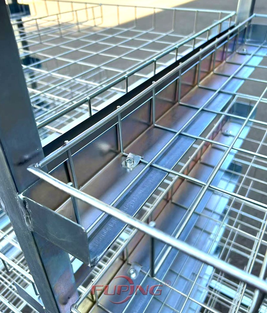 Roll Container Cage for Cold Storage Transport Trolley