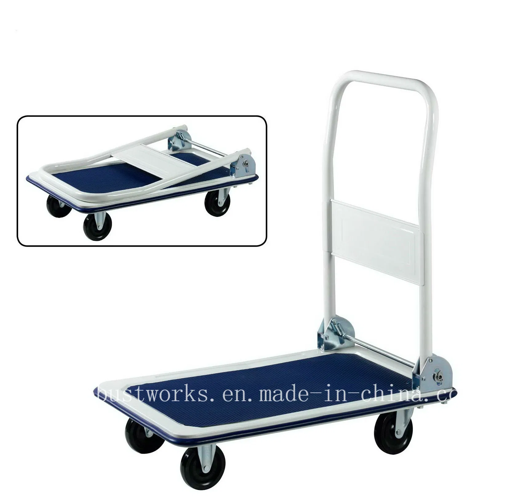 Folding Platform Hand Trolley (HT043)
