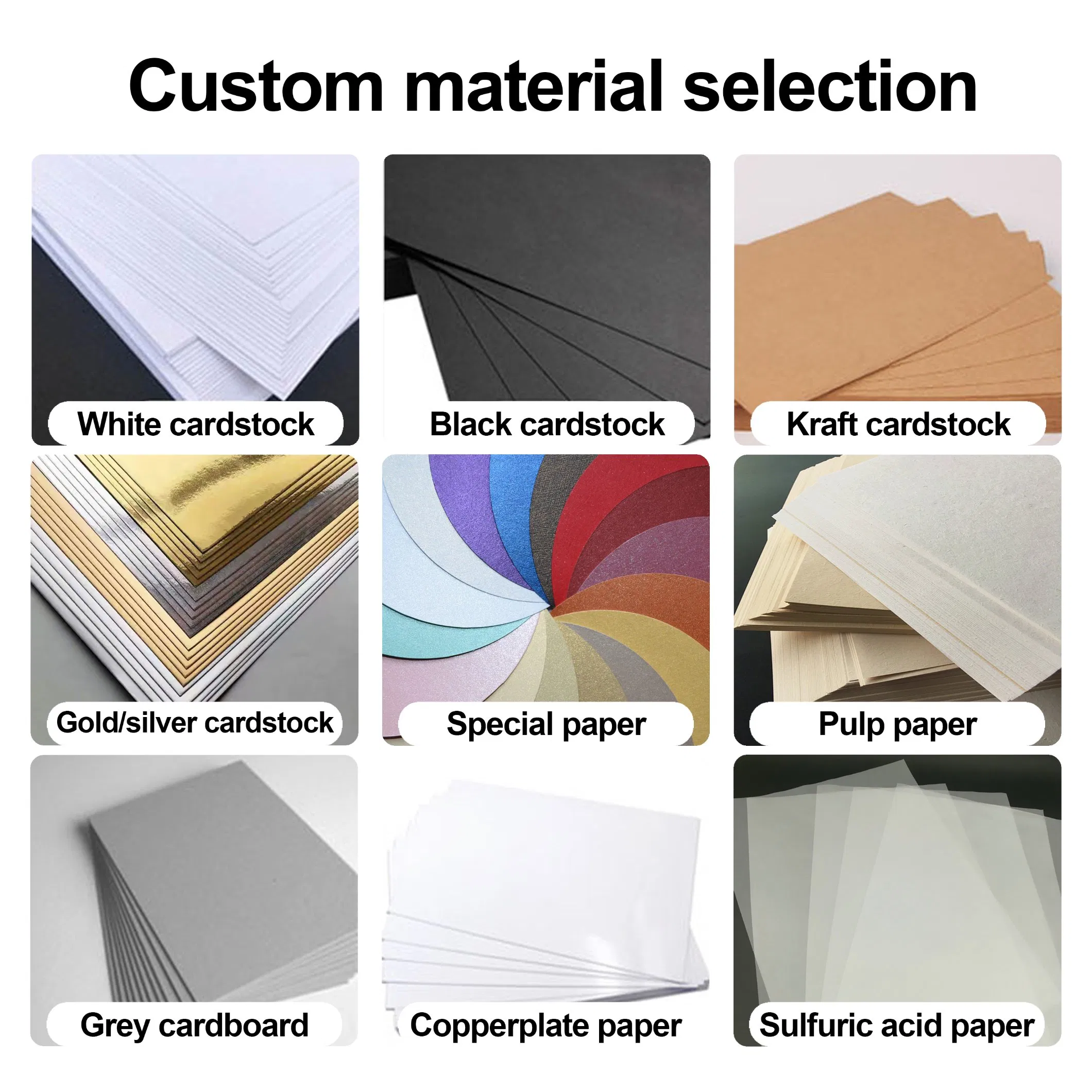 Harmless Safe Daily Use Product Packing Storage Display Paper Gift Box