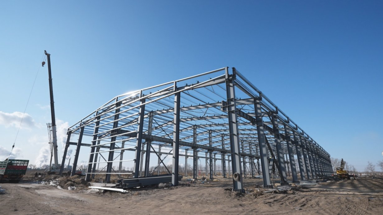 Robust Eco-Friendly Anti-Corrosion Metal Livestock &amp; Poultry House Steel Structure