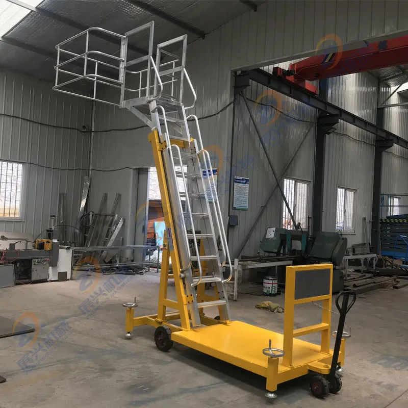 Mobile Sampling Platform Side View