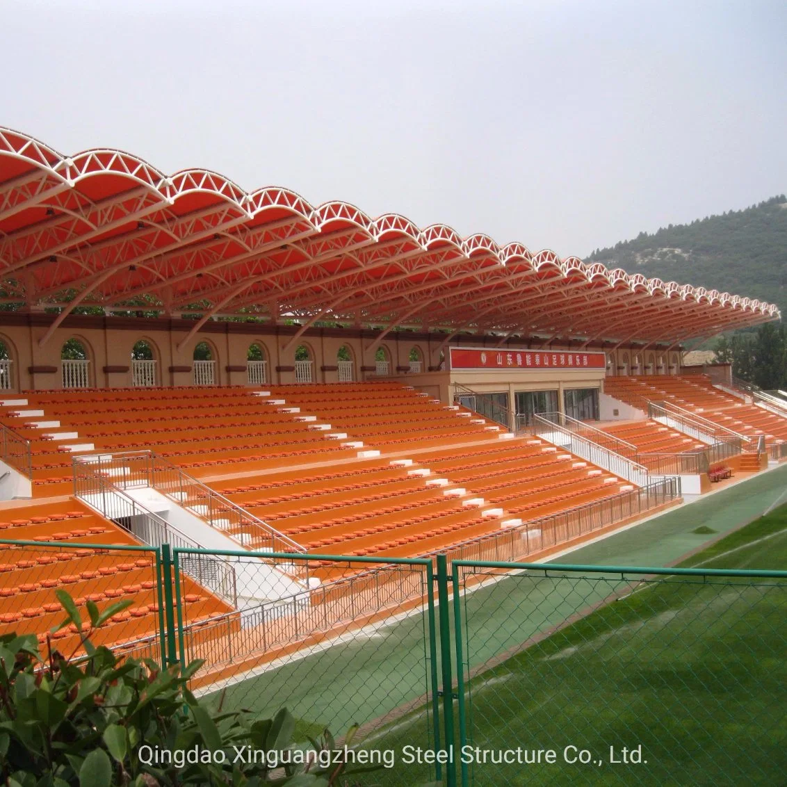Prefabricated Steel Structure Sports Hall/Basketball Stadium with Steel Framework