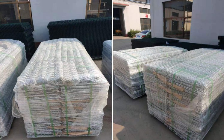 Easy Installation Flood Protective Welded Baskets Retaining Wall Stone Cage Welded Gabion Box