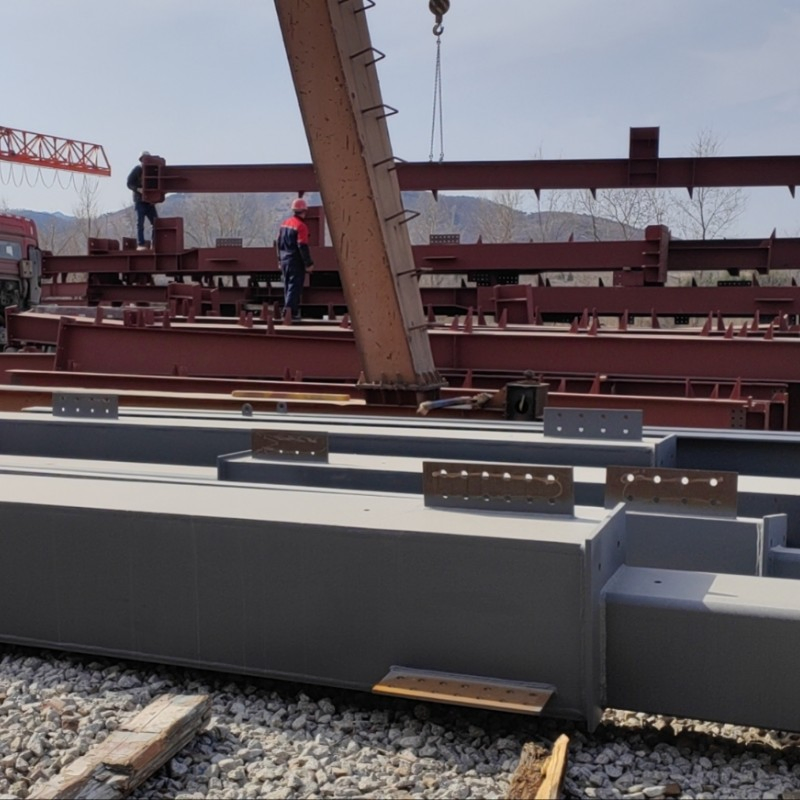 New Design Fabricated Industrial Modular Mobile Prefabricated Prefab Workshop Warehouse Factory Steel Frame Construction Building Structure